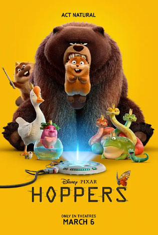Hoppers (2026) เด้งโดด เปลี่ยนโหมดเป็นบีเวอร์